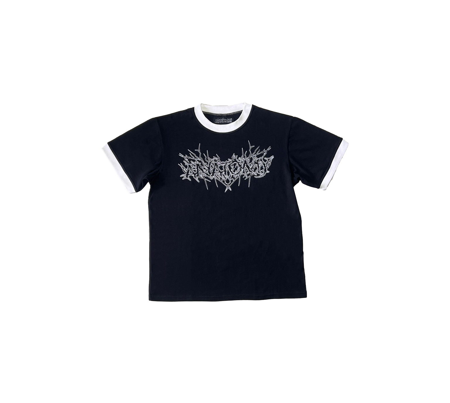 Black Metal Ringer Tee