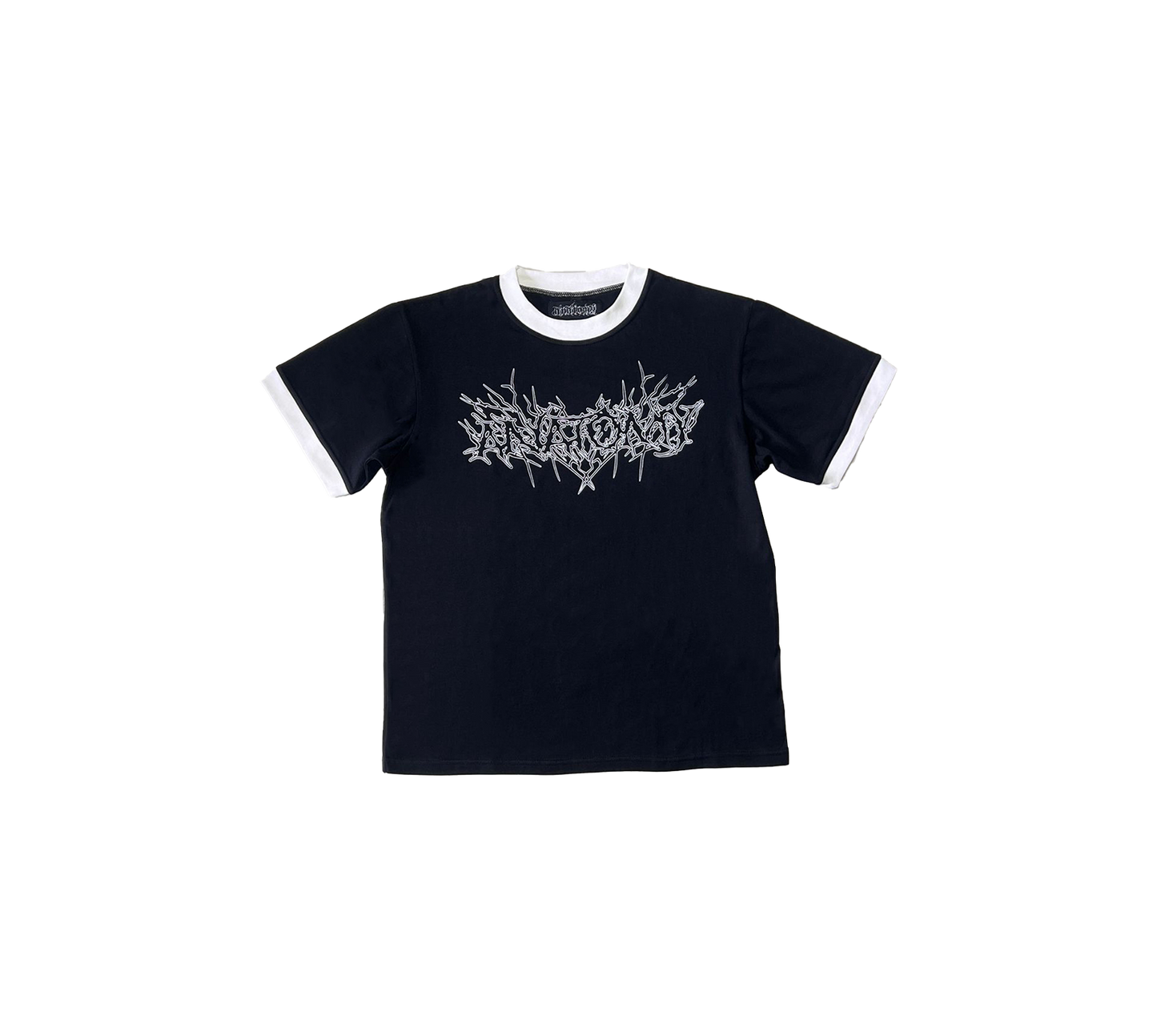 Black Metal Ringer Tee